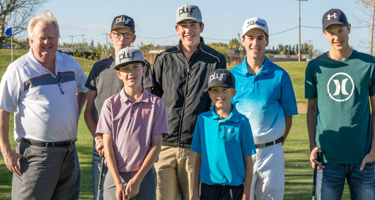 Back Row, L-R: school coach Dave Luukkonen, Kyler Cote, Jarrett Reichert, Brody Istace, Connor Tate. Front row, L-R: Keaton Cote, Cort Tunall